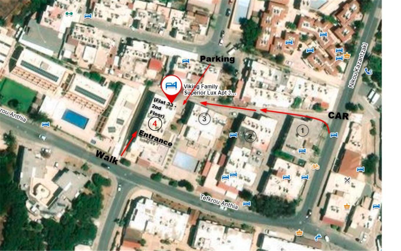 Viking Family Superior Lux Apartment Ayia Napa Ngoại thất bức ảnh
